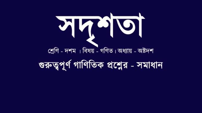 WBBSE-class-10-mathematics-similarity