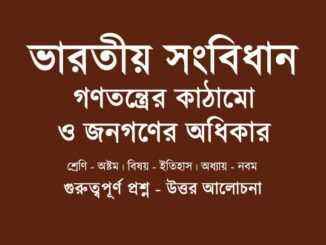 WBBSE-Class-8-history-varotio-songbidhan-gonotontrer-kathamo-history-chapter-8-class-8-wbbse
